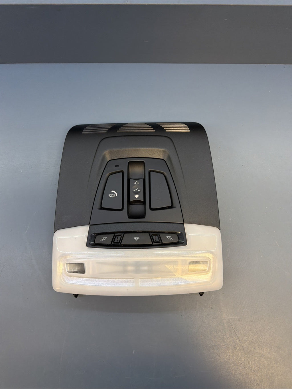 12-18 BMW F30 328 335 435 Front Black Upper Roof Interior Dome Light 9317410 OEM