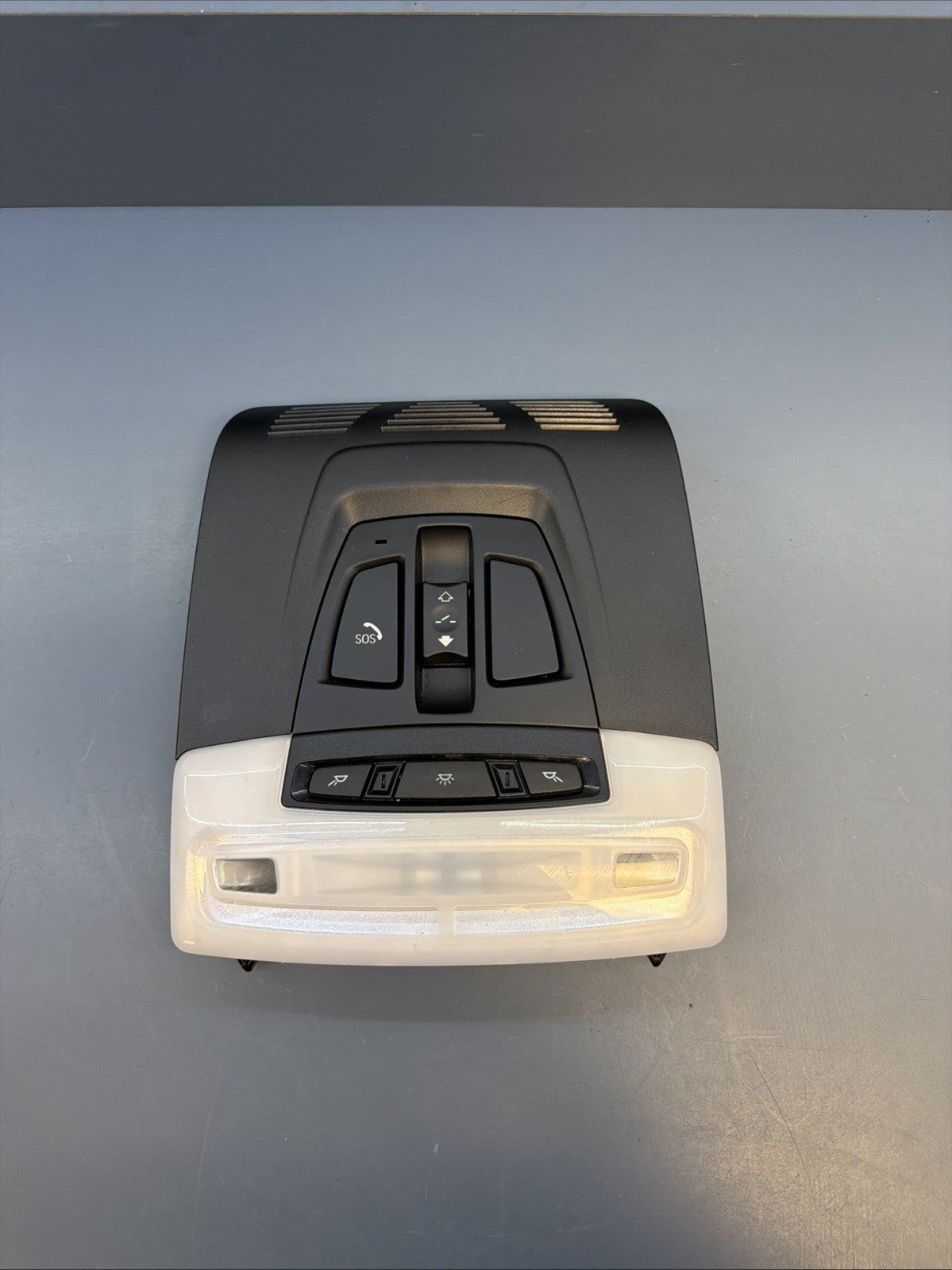 12-18 BMW F30 328 335 435 Front Black Upper Roof Interior Dome Light 9317410 OEM