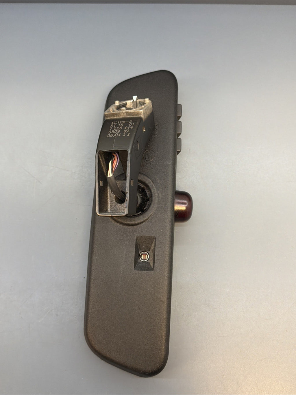 2004–2010 BMW E60 E61 E65 E66 AUTO‑DIM REAR VIEW MIRROR HOMELINK OEM 7028444