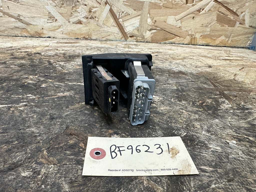 BMW 87-96 E34 525i LEFT HEADLIGHT CONTROL+DIMMER SWITCH TRIM PANEL OEM 8110497