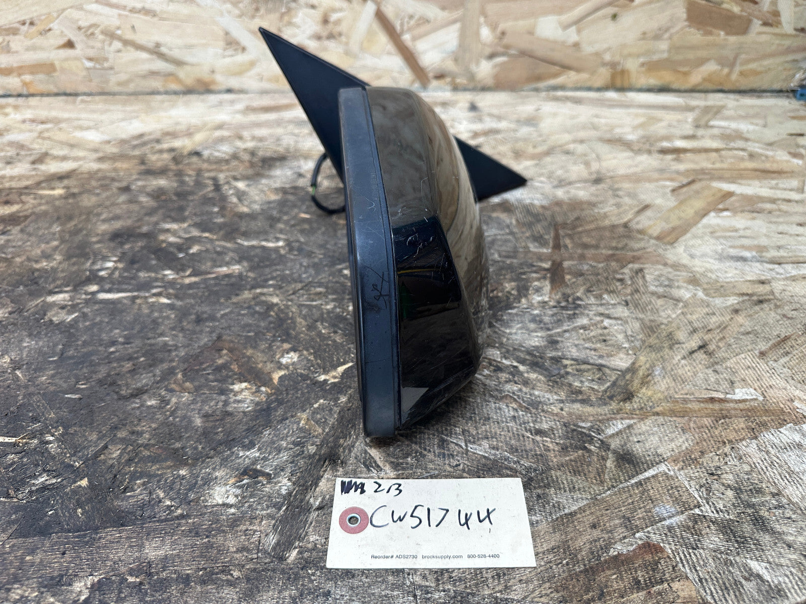BMW 2006-2010 E60/E61 LCI RIGHT PASSANGER SIDE MIRROR BLACK OEM 7043437/7038344
