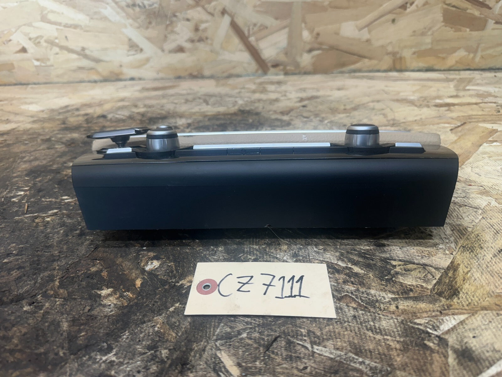 BMW 2010-2017 F10 5 SERIES AC HEATER CLIMATE CONTROL PANEL BLACK OEM 9241241