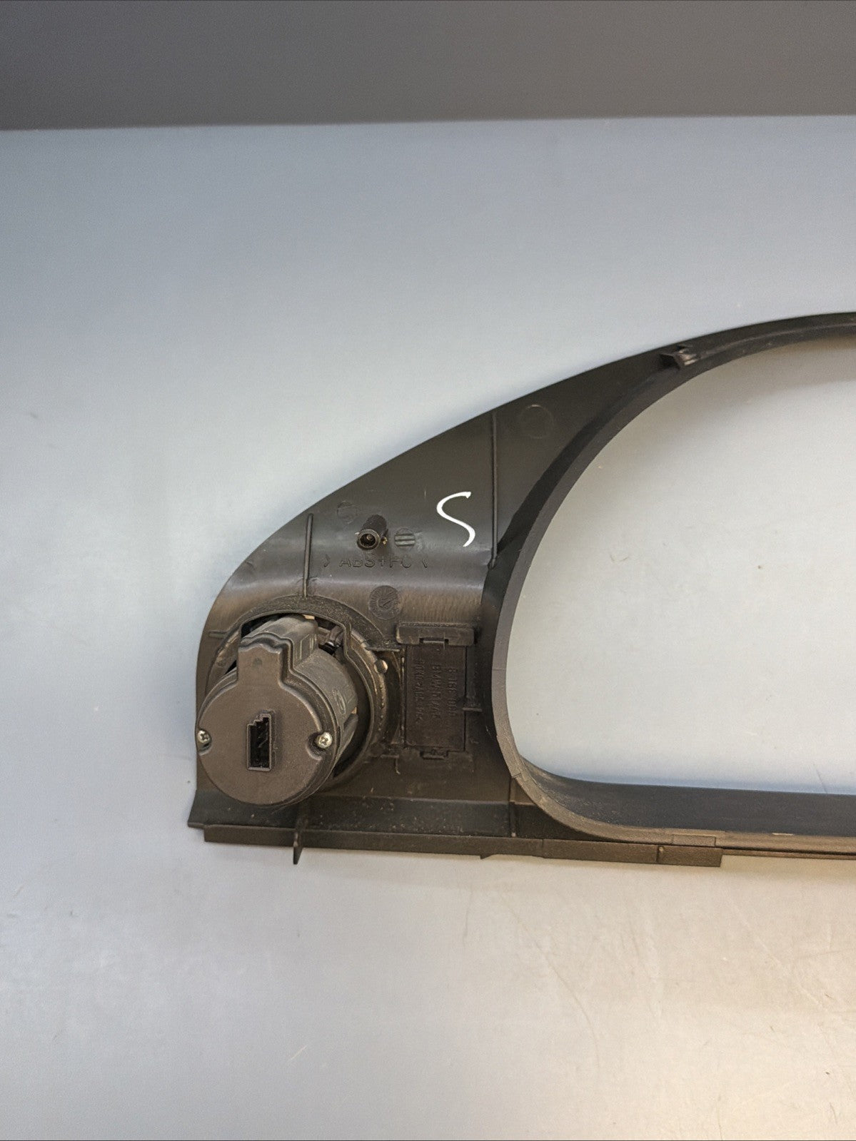 97-03 BMW E39 5 SEREIS Speedometer Cluster Trim Bezel w/ Switches Black 8159735