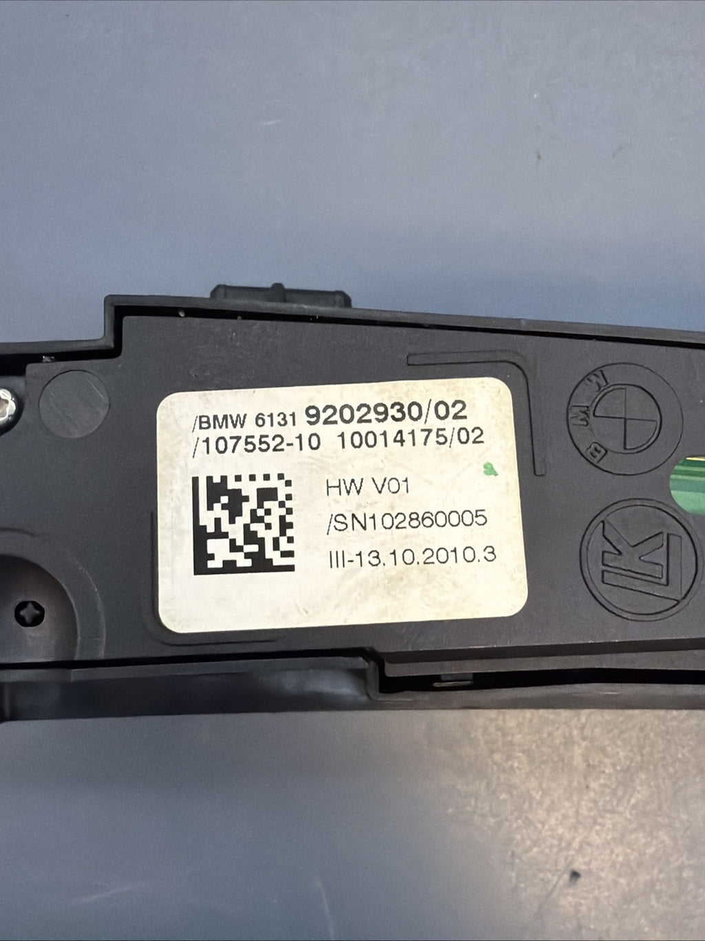 X3 5 SERIES BMW F10 F25 Cruise Traction PDC Control Switch 9202930 OEM