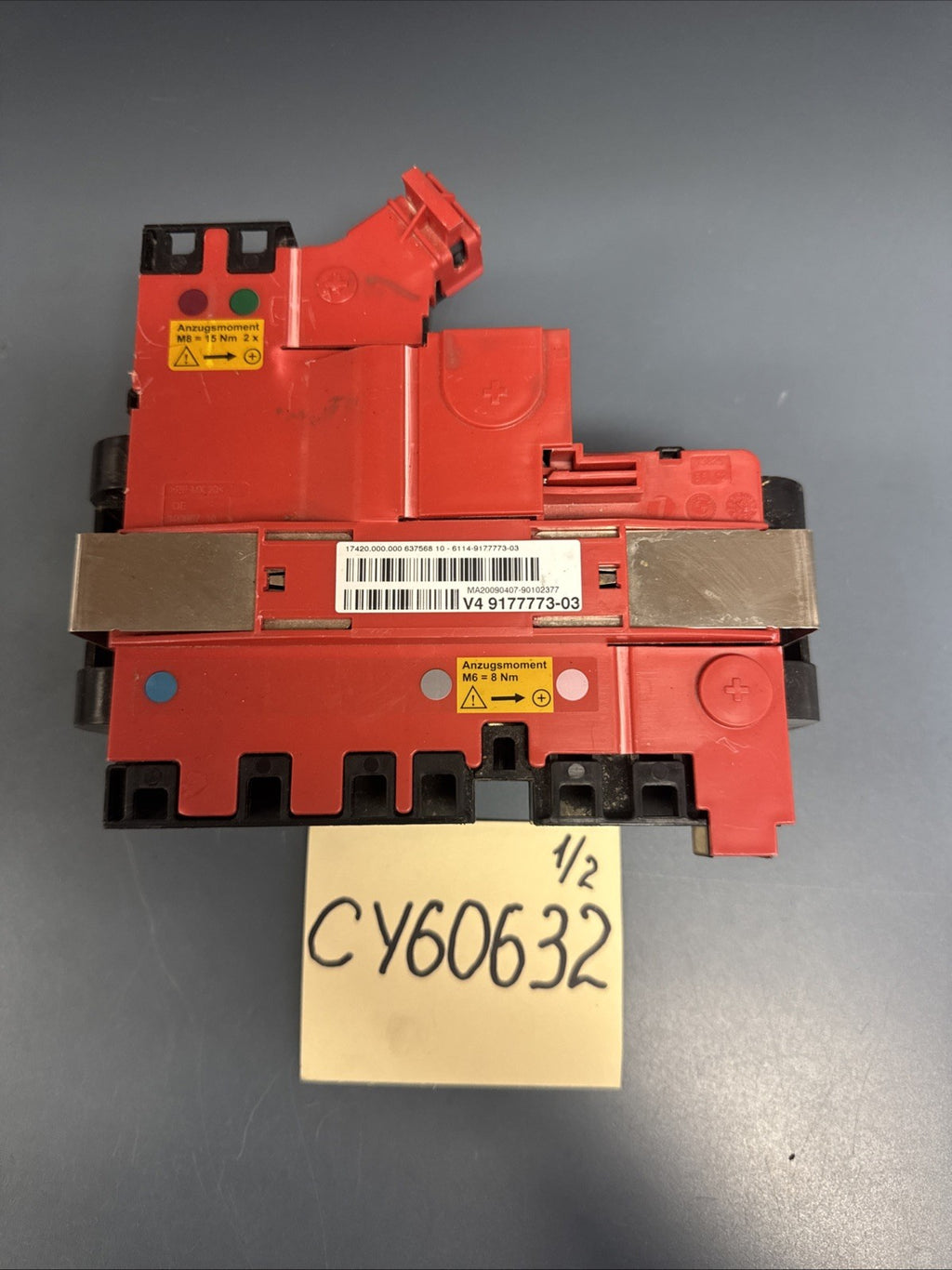 BMW 528I 535i 550i 650i 750i Battery Power Distribution Box OEM 9177773