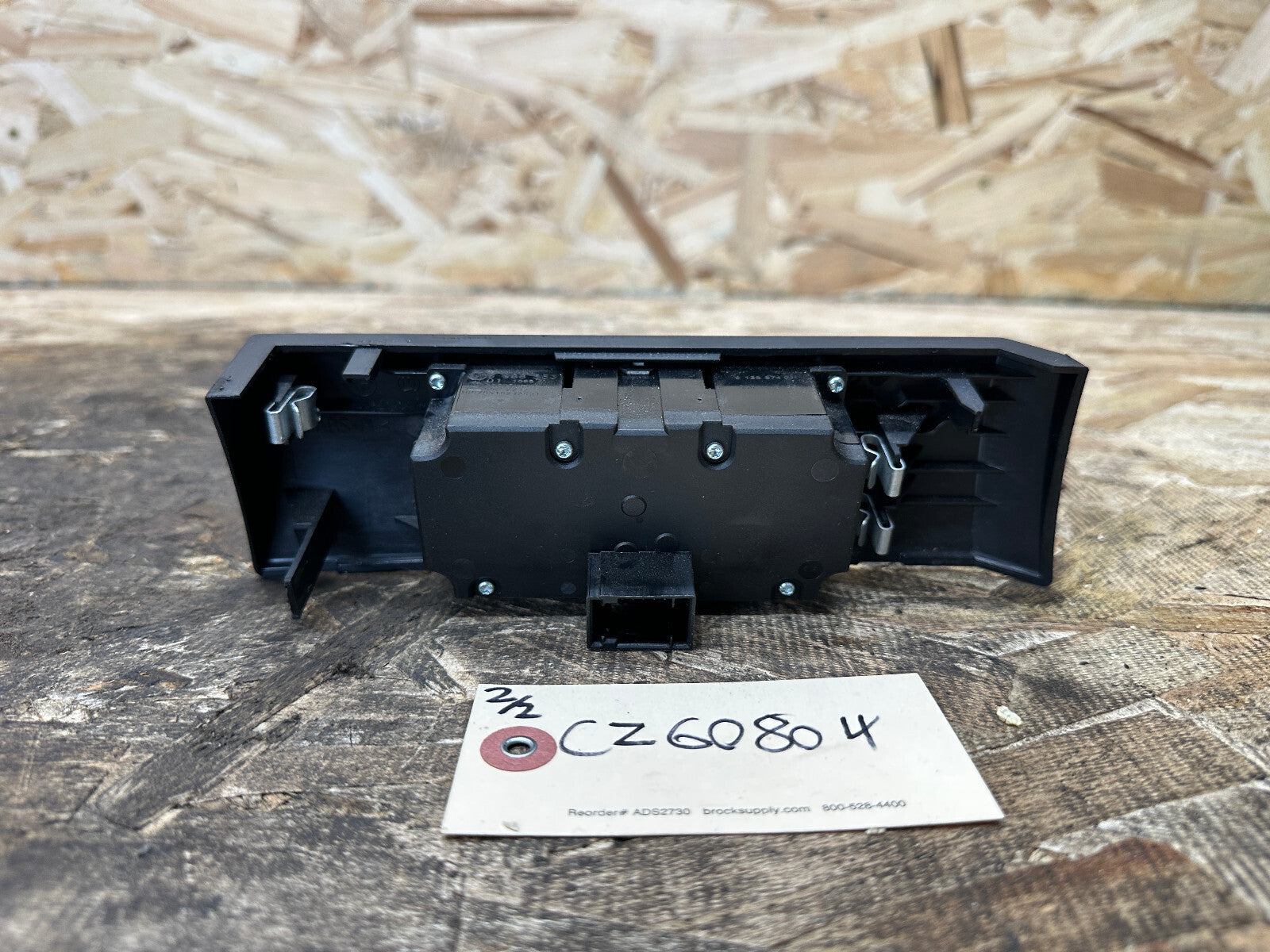 BMW 2007-2010 E60 5 SERIES HEADLIGHT CONTROL SWITCH+BLACK TRIM OEM 9135574