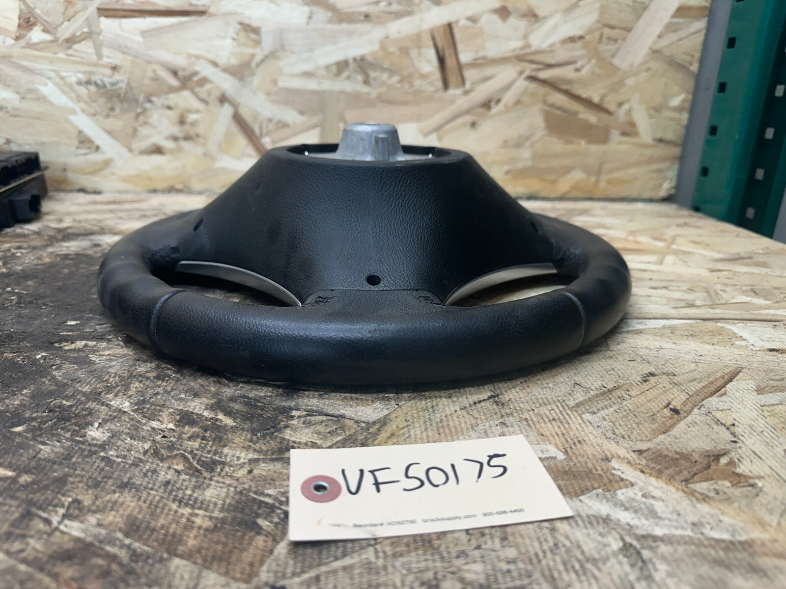 BMW 2006-2013 E9X 3 SERIES BLACK LEATHER STEERING WHEEL OEM 3051626
