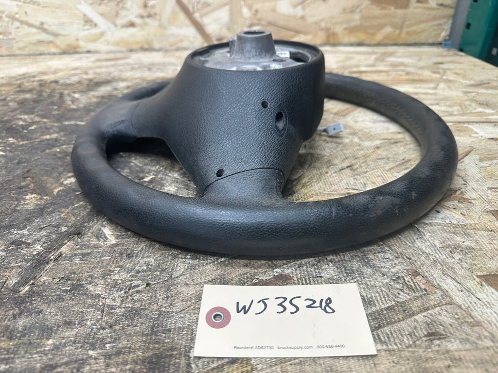 BMW 06-10 E83 X3 BLACK LEATHER STEERING WHEEL W MULTIFUNCTION CONTROLLS 3455481