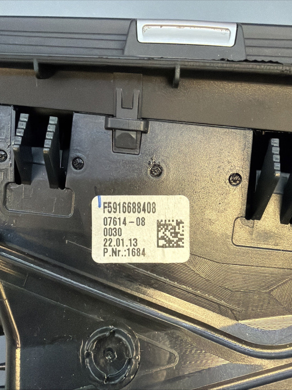 11-16 BMW F10 528I 535I 550I M5 FRONT RIGHT DASH DASHBOARD AC AIR VENT 9166884