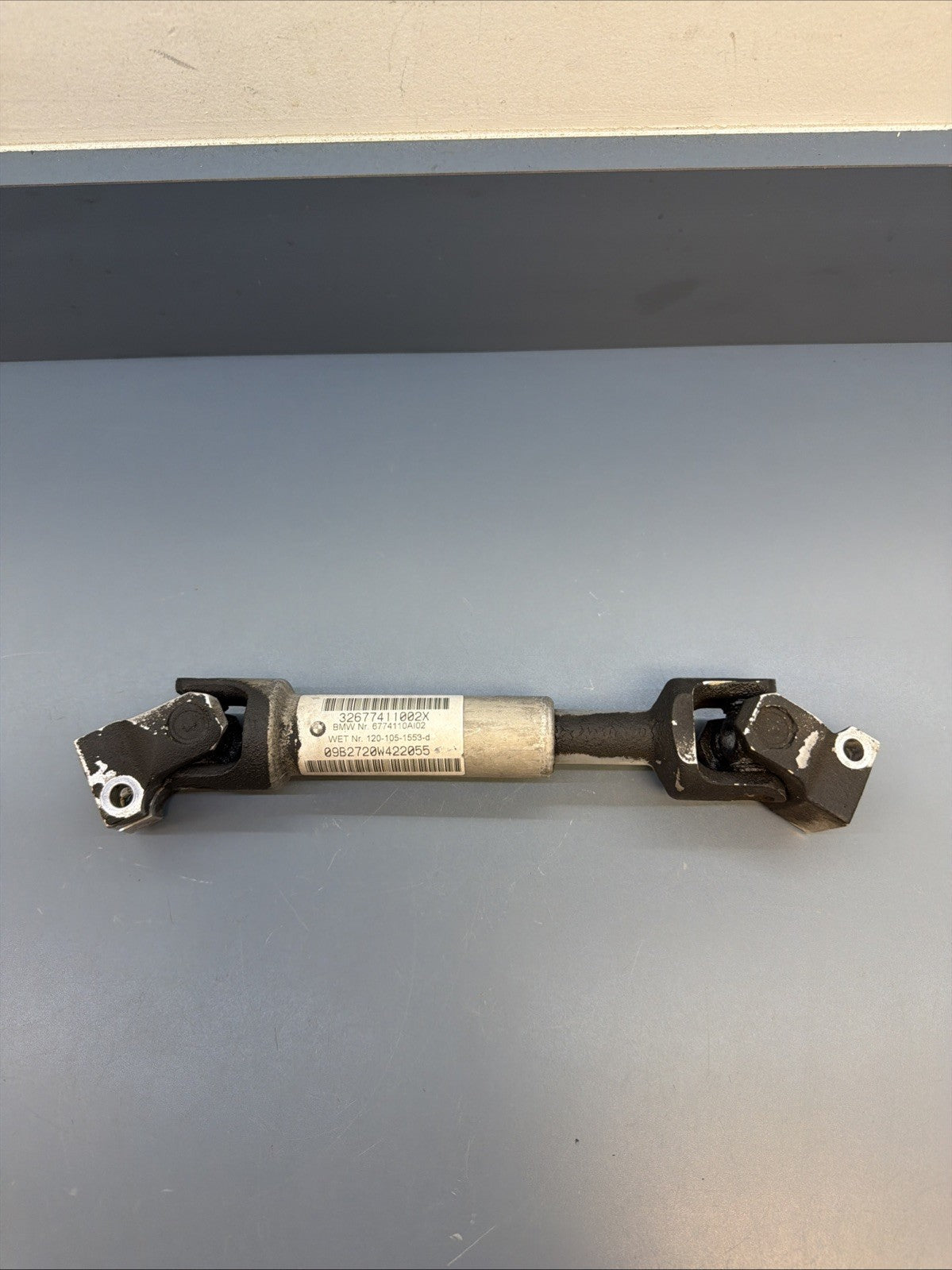 2007–2013 BMW E70 X5 Lower Steering Column Linkage U-Joints OEM 6774110
