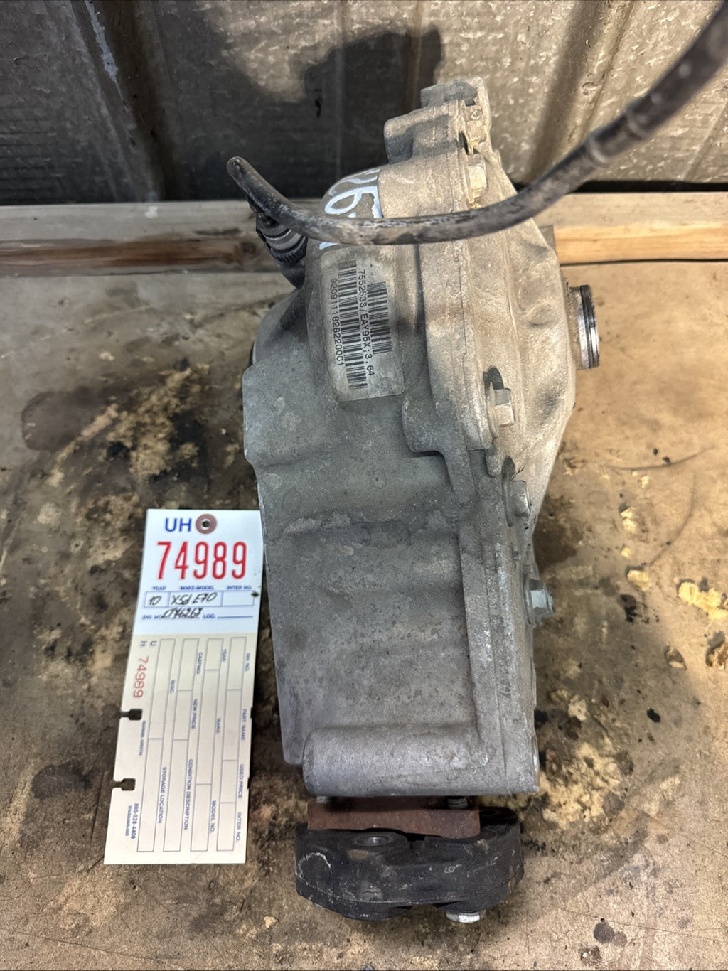 Front Differential Carrier Final Drive 3.64 AWD Diff OEM BMW X5D E70 7552533