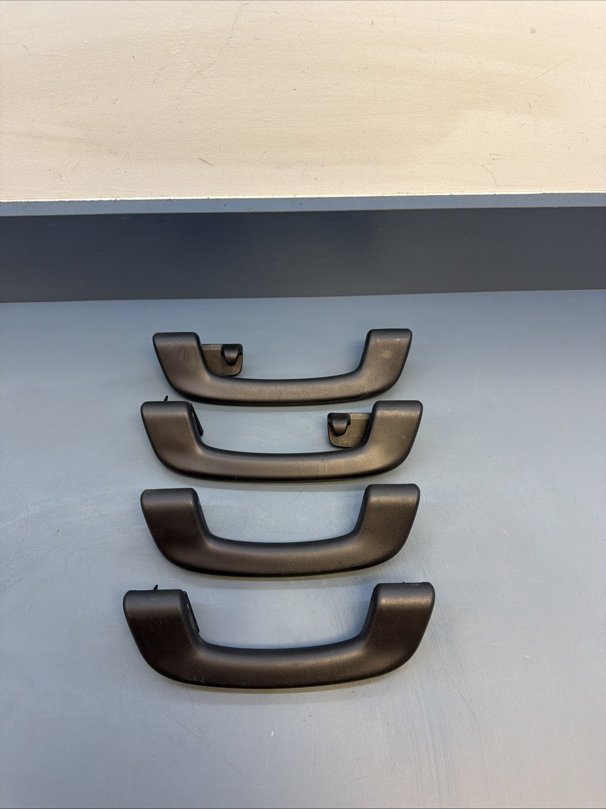 12-18 OEM BMW F30 F10 F80 X3 F25 INTERIOR ROOF TOP GRAB HANDLE SET of 4 BLACK