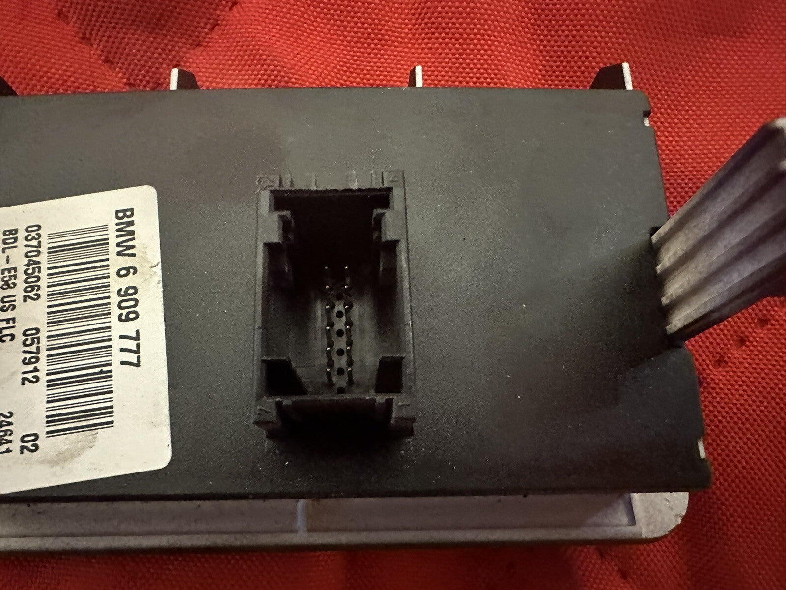 00-06 BMW X5 HEADLIGHT FOG LIGHT LAMP CONTROL SWITCH OEM 6909777