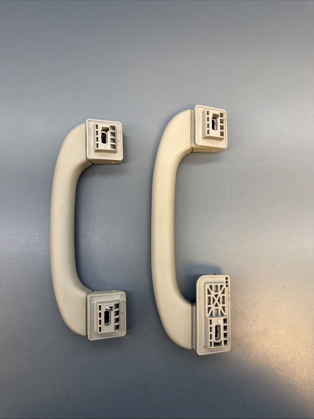 07-13 BMW E70 X5 Rear Grab Handle Arm Gray (Set Of 4) 6977696 OEM
