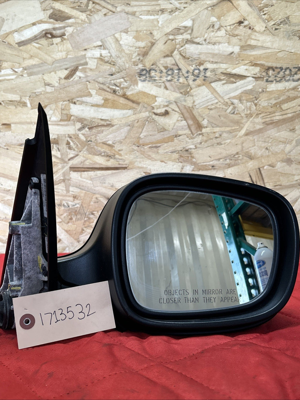 BMW X3 2011-2014 FRONT RIGHT PASSANGER SIDE VIEW POWER MIRROR 7205445 BLACK