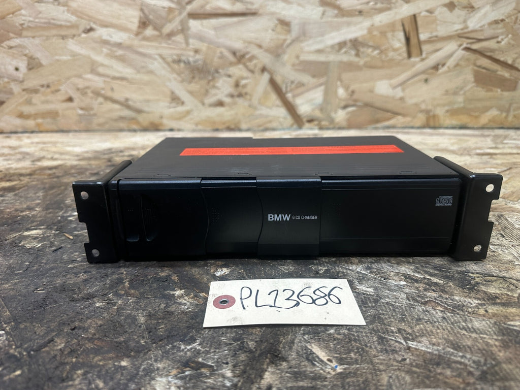 BMW 95-06 E39 E46 3 5 SERIES CD CHANGER UNIT+6 DISC MAGIZINE OE 8364931+0028760