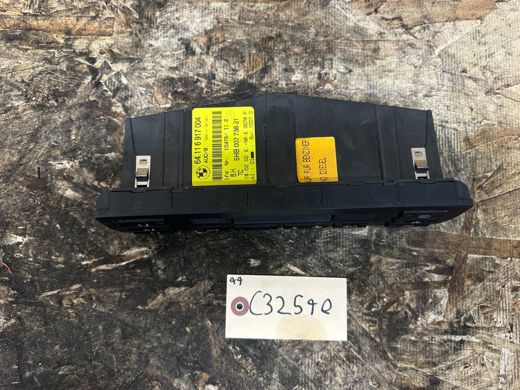 BMW 2001-2006 E46 3 SERIES AC HEATER CLIMATE CONTROL PANEL OEM 6917004