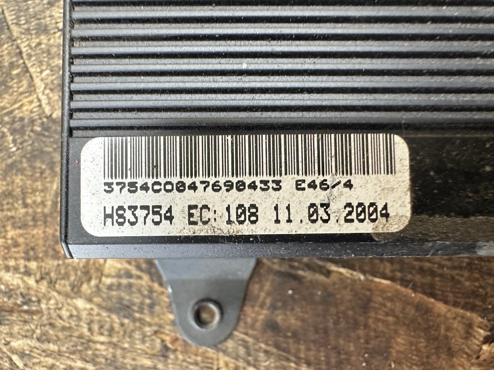 BMW 1997-2005 E46 3 SERIES AUDIO AMPLIFIER HIFI HARMAN KARDON OEM 6920996