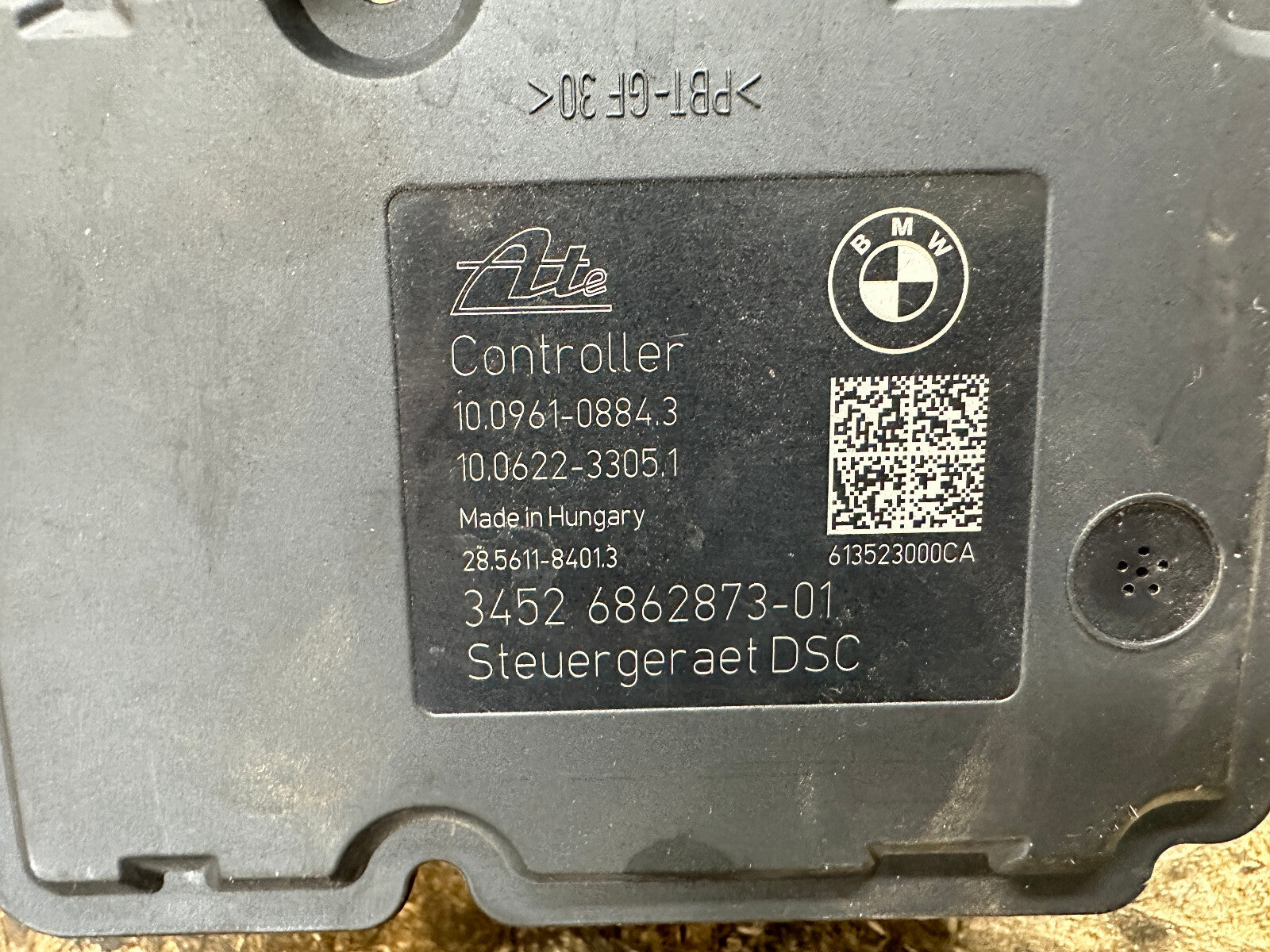 BMW 07-13 E88 ABS ANTI LOCK BRAKE PUMP+CONTROL MODULE OEM 6862873+6862872