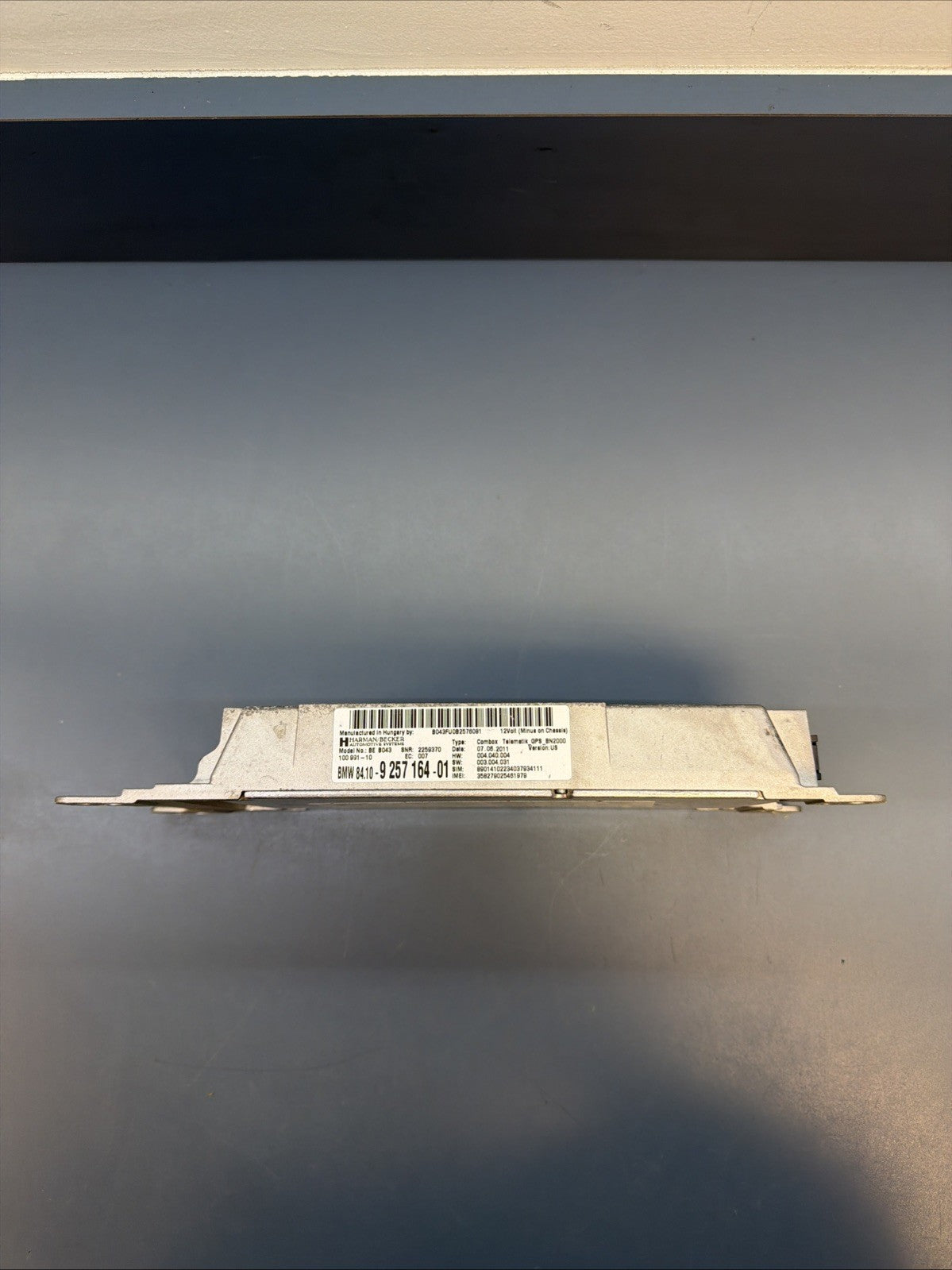 07-14 BMW E89 E90 E92 E70 E71 E82 COMBOX TELEMATIC GPS COMPUTER CONTROL MODULE