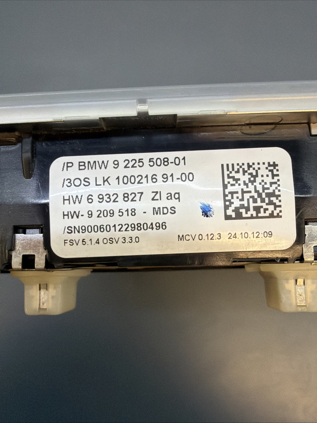 2013-2015 BMW X1 Roof Dome Light Map Reading Lamp 9225508 OEM