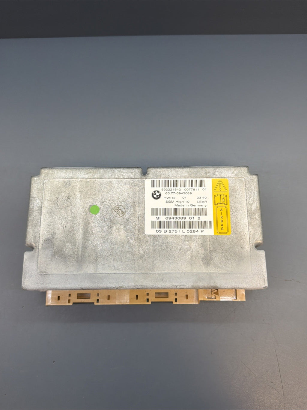 2004–2007 BMW E60 E61 Rear Safety Gateway Control Module SGM OEM 65776943089