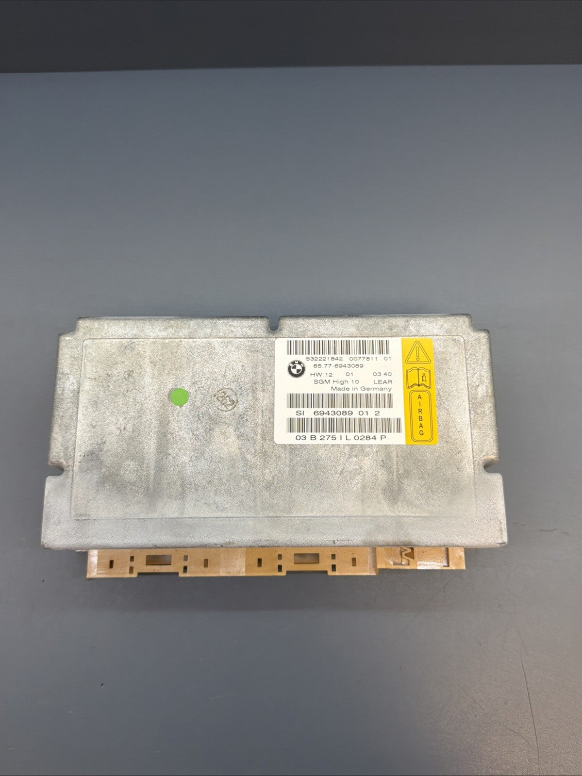2004–2007 BMW E60 E61 Rear Safety Gateway Control Module SGM OEM 65776943089
