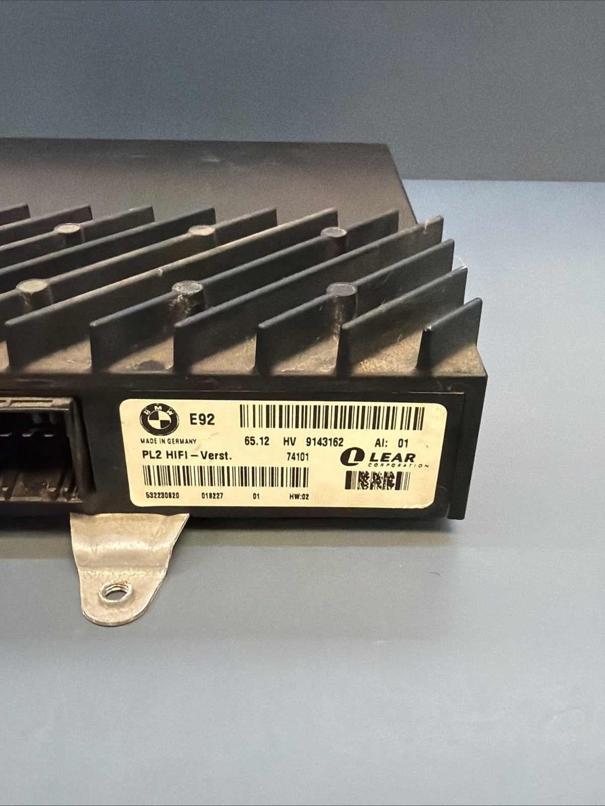 07-13 BMW E92 M3 335i 328i LEAR PL2 HiFi AUDIO SOUND RADIO AMP AMPLIFIER 9143162
