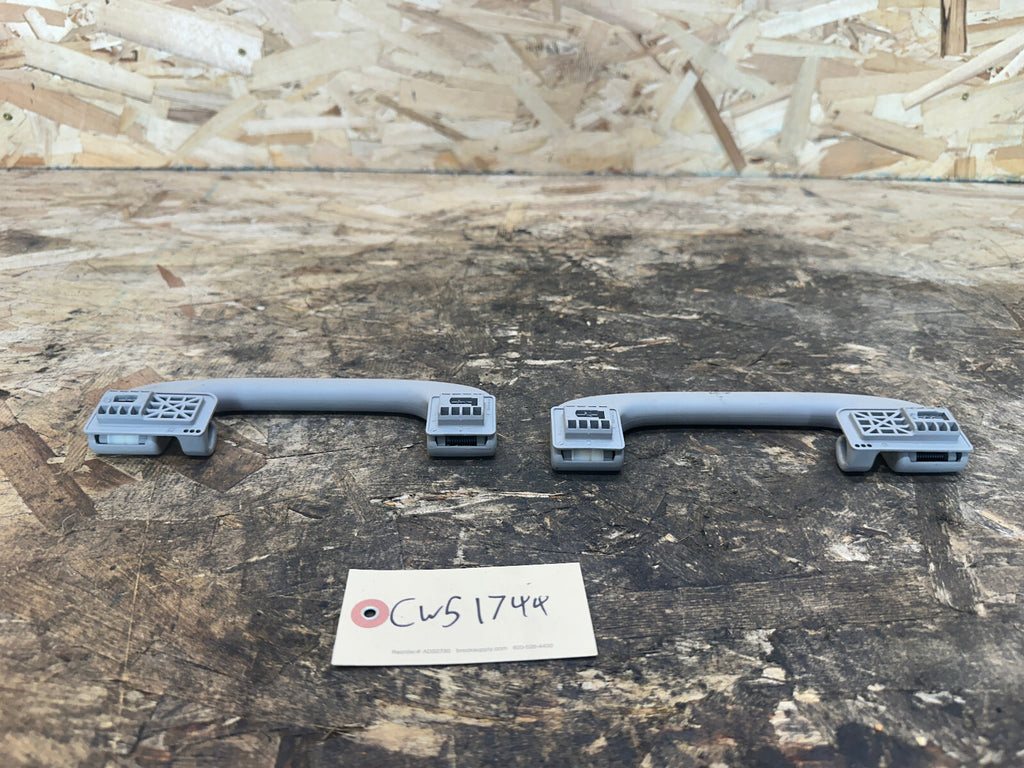 BMW 03-10 E60 5 SERIES LIGHT GRAY GRAB HANDEL SET 4 PC 9143529+9143516+9143530