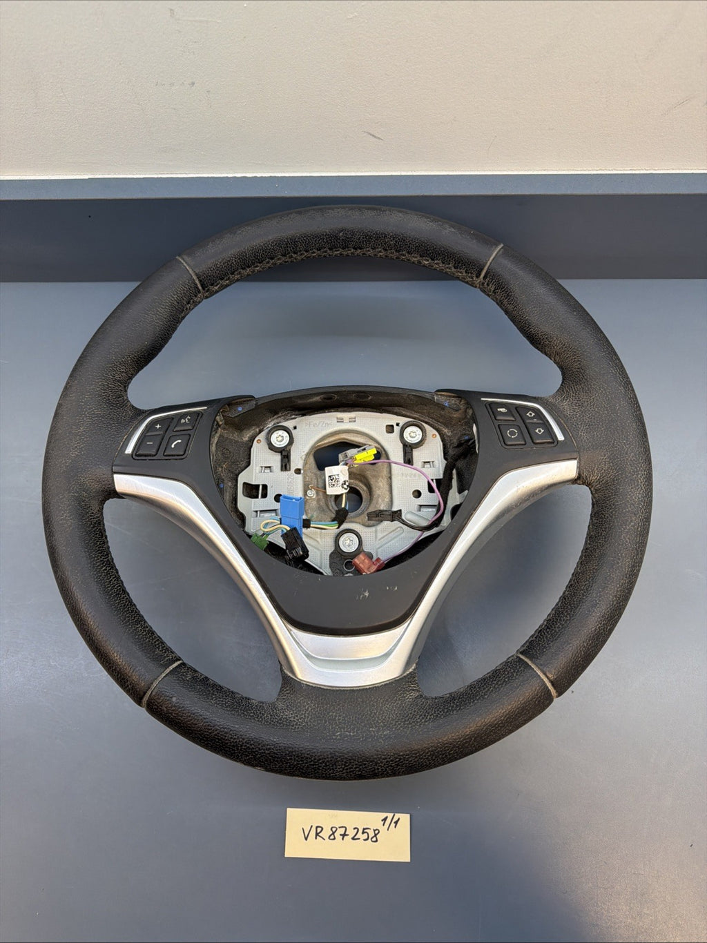 7-13 BMW X-1 Sport Steering Wheel Heated Leather W/O Paddles LCI OEM 6853133