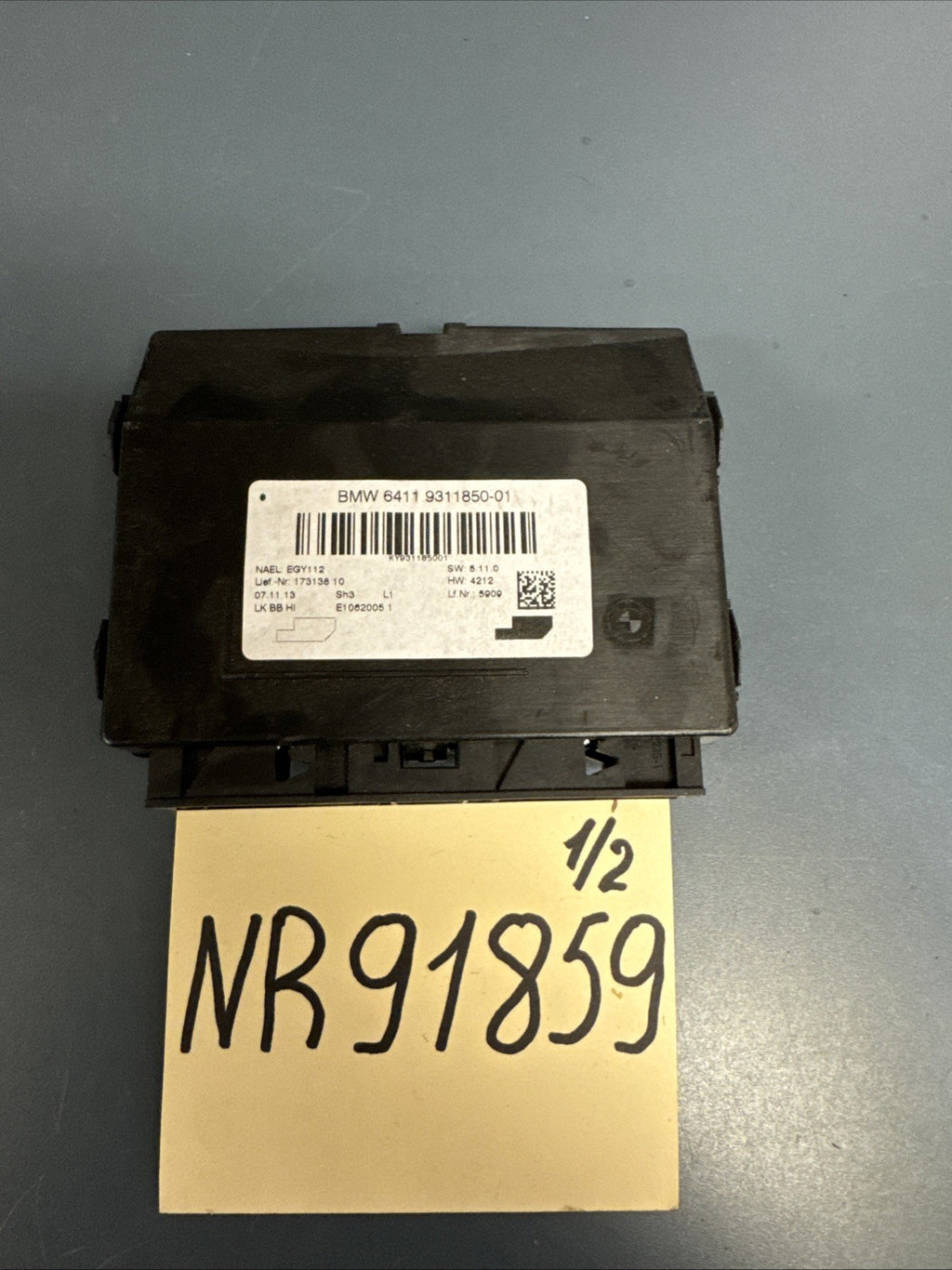 2012-2016 BMW 328i F30 AC HEATER CONTROL MODULE 9311850 OEM