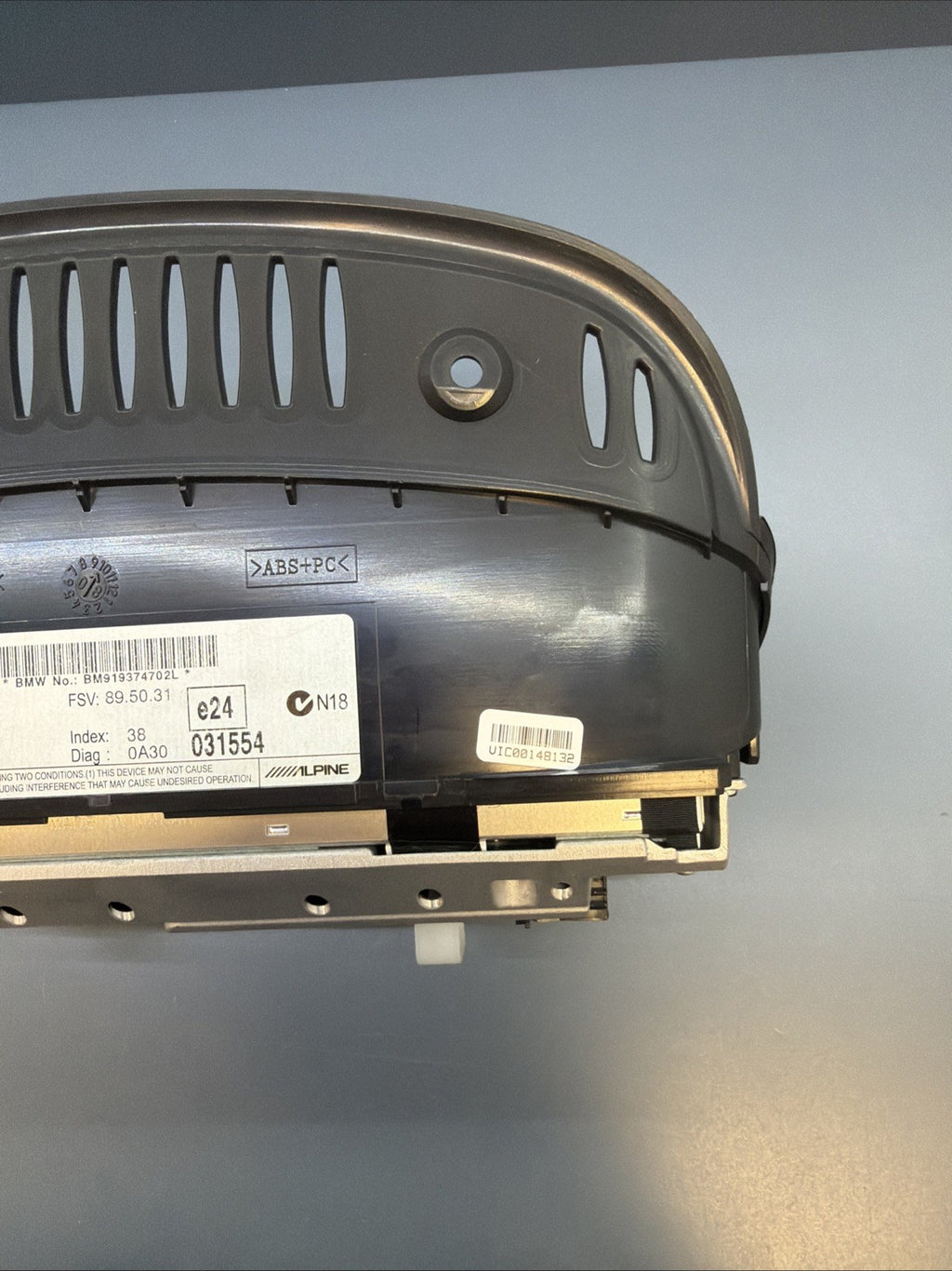 08-10 BMW 328I E60 535I M5 650I INFORMATION DISPLAY SCREEN 6582-9193747 OEM