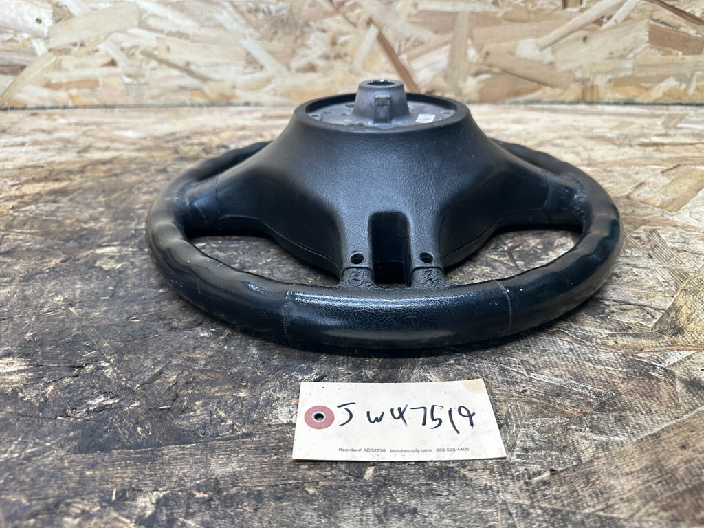 BMW 99-06 E46 3 SERIES MULTIFUNCTION SPORT STEERING WHEEL LEATHER BLACK 6753534