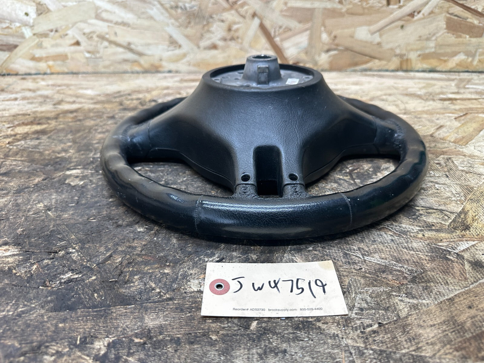 BMW 99-06 E46 3 SERIES MULTIFUNCTION SPORT STEERING WHEEL LEATHER BLACK 6753534