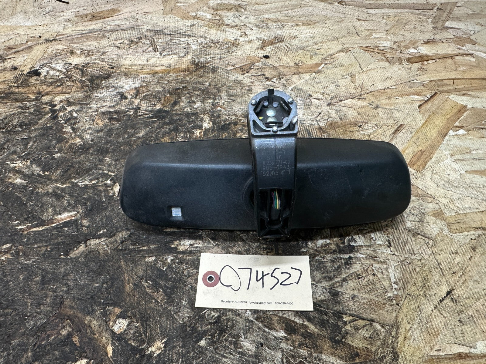 BMW 2003-2010 E83 X3 REAR VIEW MIRROR LED AUTO DIMMING OEM 8236774