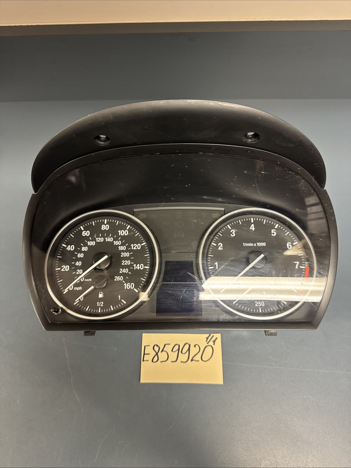 07-13 BMW E90 E92 328i 335i Instrument Speedometer Gauge Cluster 9283839 OEM