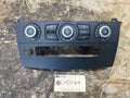 BMW 08-10 E60 5 SERIES CENTER CONSOLE CLIMATE CONTROL PANEL BLACK OEM 6976361