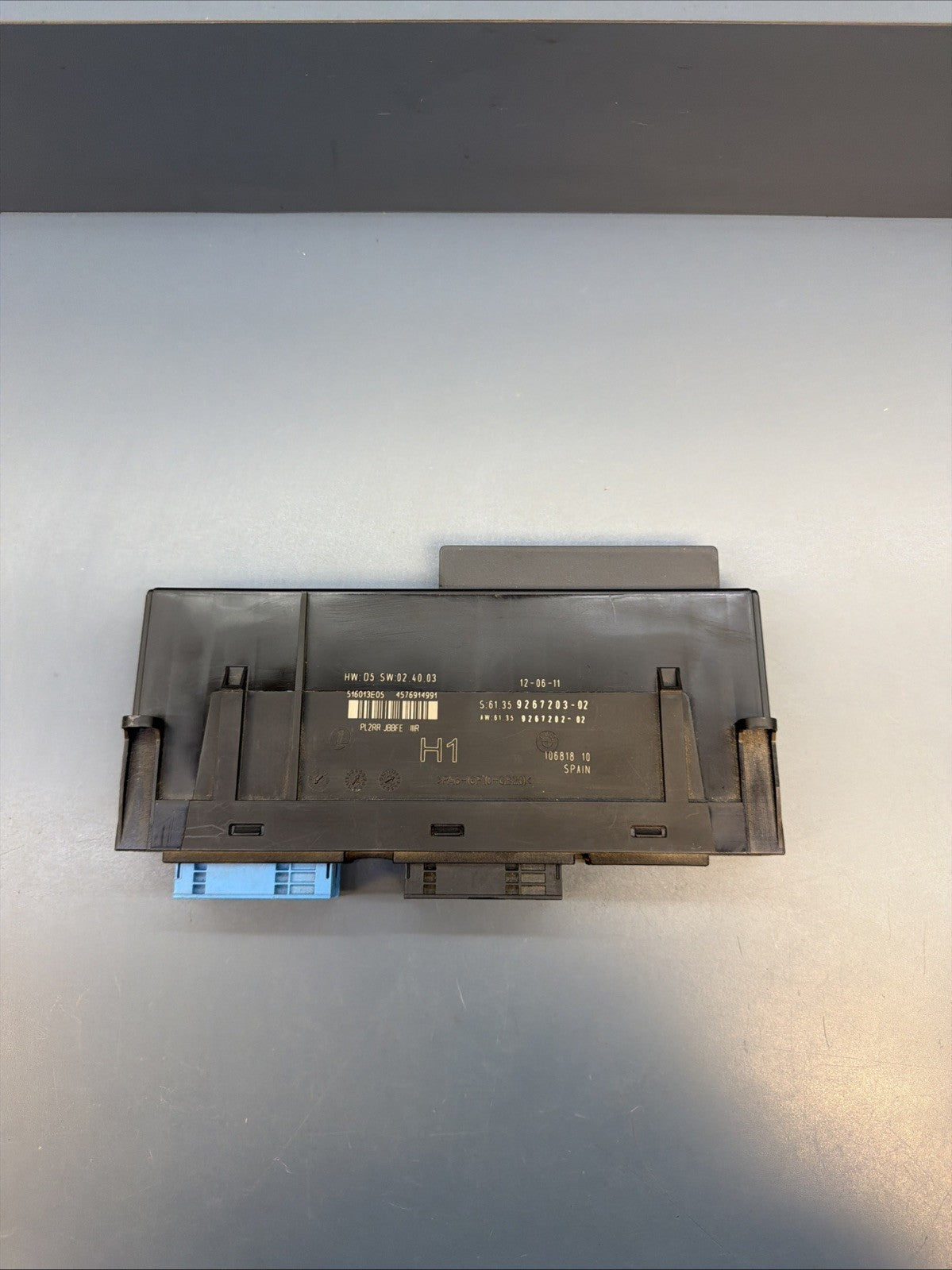 BMW H1 PL2RR JBBFE IIIR Body Control Module Fits 3 Series E90 E91 9267203