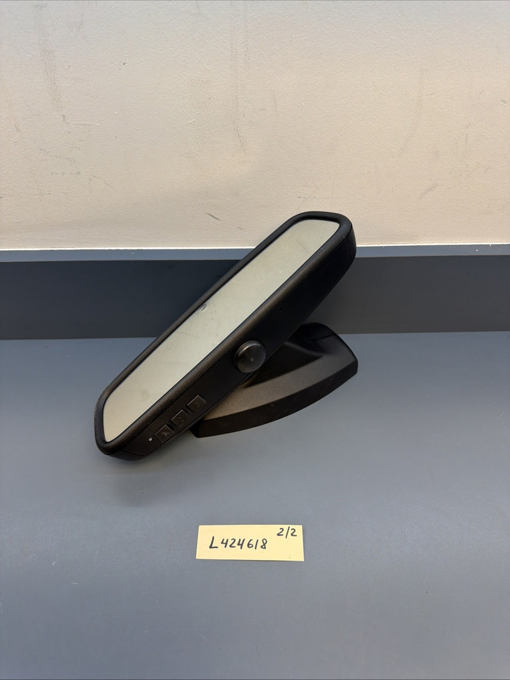07-13 BMW E70 E71 X5 X6 Front Windshield Rear View Mirror Unit 9192335 OEM