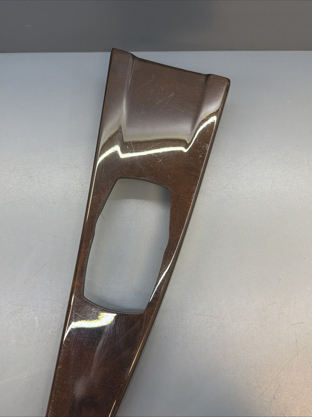 12-16 BMW 328i 320i F30 Center Console Wood Trim Surround 9232072 OEM