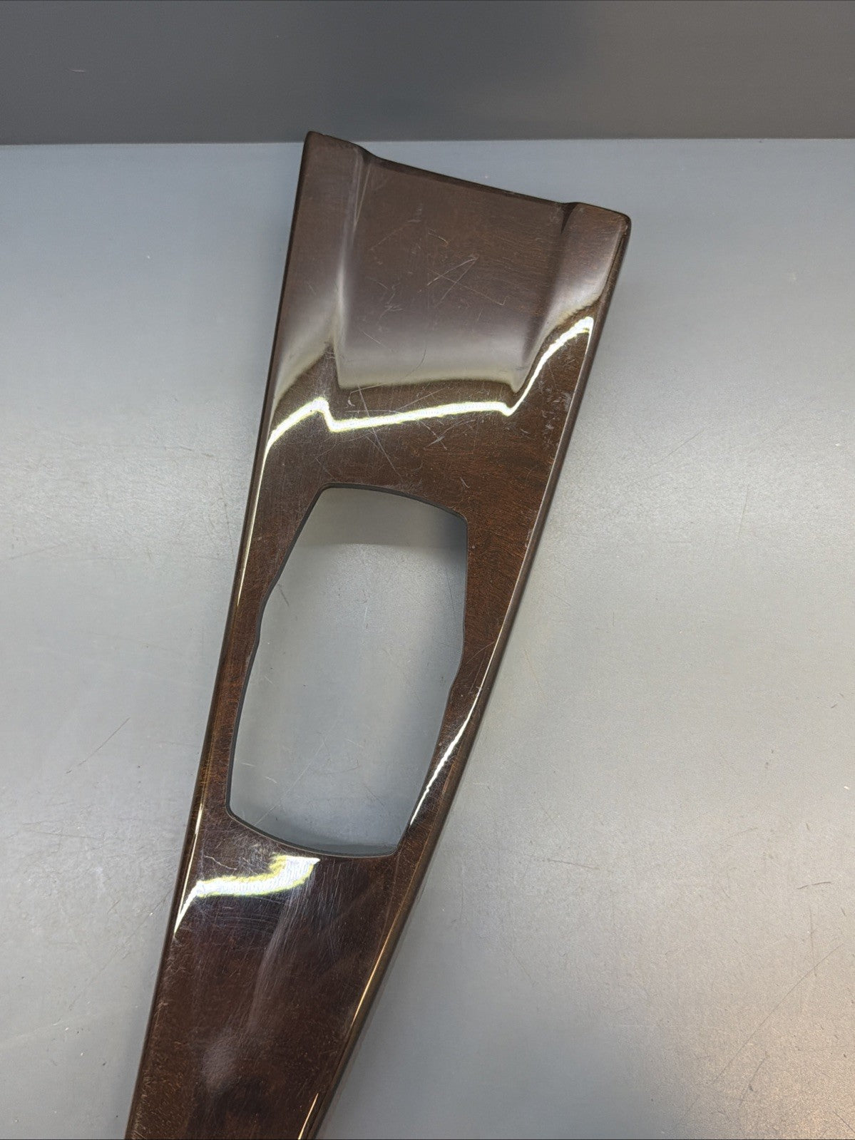 12-16 BMW 328i 320i F30 Center Console Wood Trim Surround 9232072 OEM