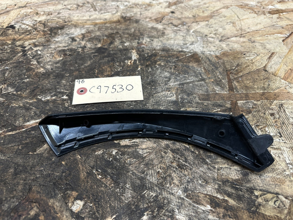 BMW 2006-2012 E90 REAR LEFT DRIVER INNER DOOR HANDEL TRIM BLACK OEM 9150333