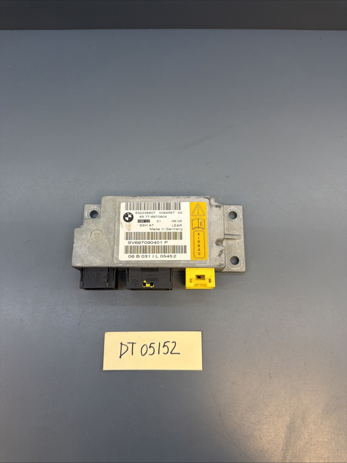 BMW E65 E66 7 SERIES SENSOR MODULE 6970904