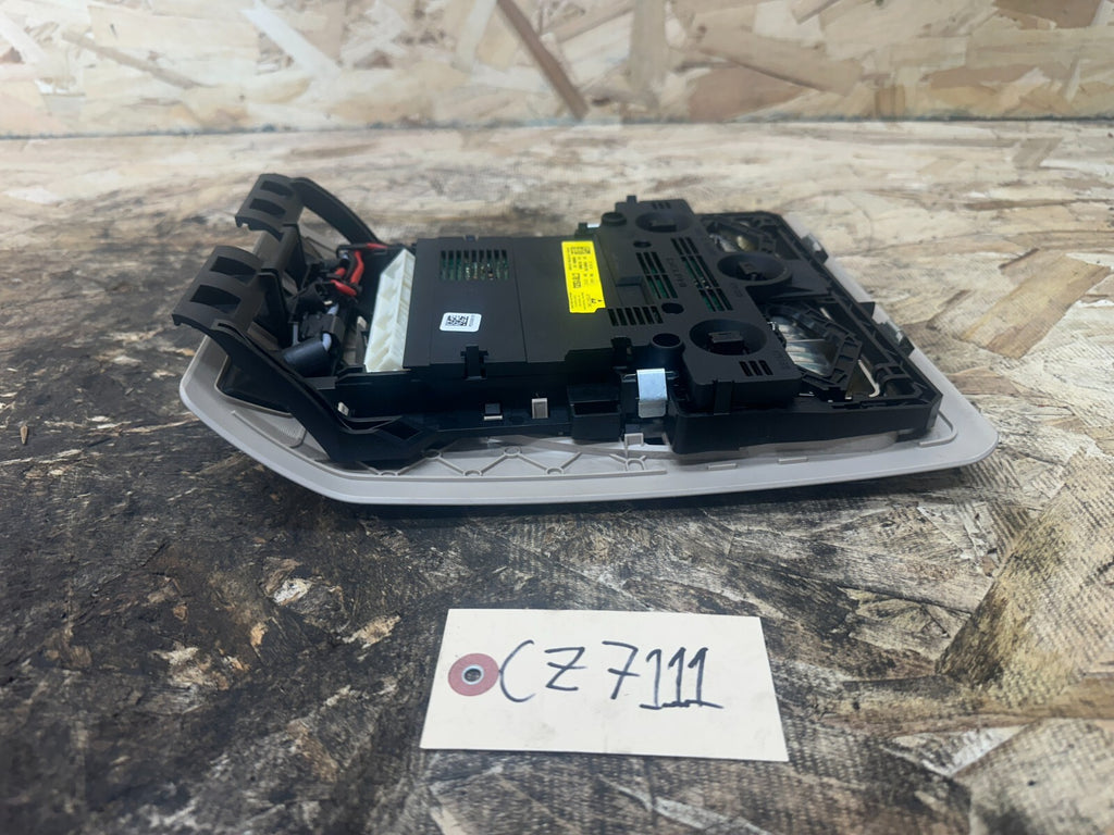 BMW 2010-2017 F10 5 SERIES FRONT OVERHEAD DOME LIGHT SWITCH BEIGE OEM 28140555