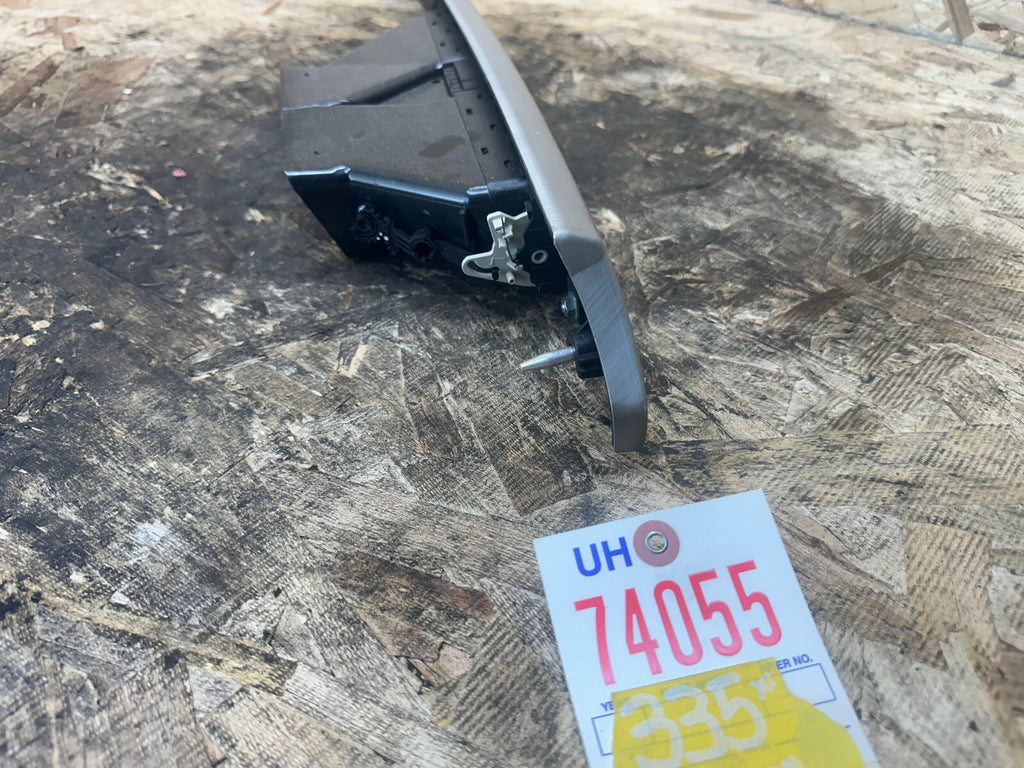 BMW 05-13 E90 3 SERIES RIGHT DASH VENT TRIM ALUMINUM OEM 9147391