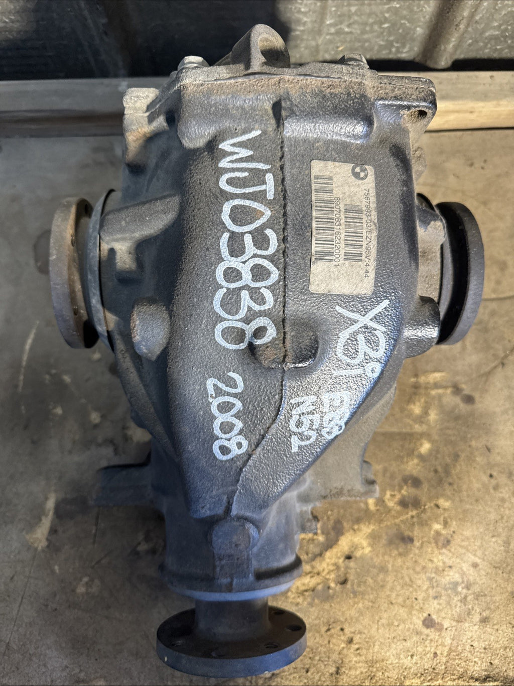 BMW REAR DIFFERENTIAL E83 SERIES X3i AUTOMATIC FINAL DRIVE 4.44 7567993