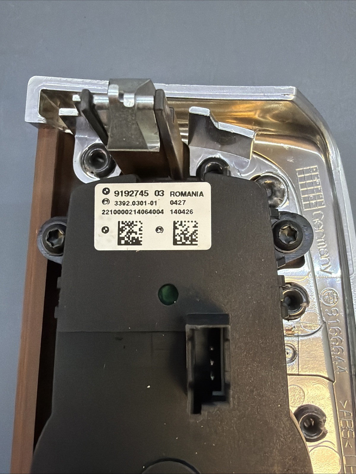 BMW F01 F02 F10 F11 F07 F06 F12 Headlight Control Switch OEM 9192745