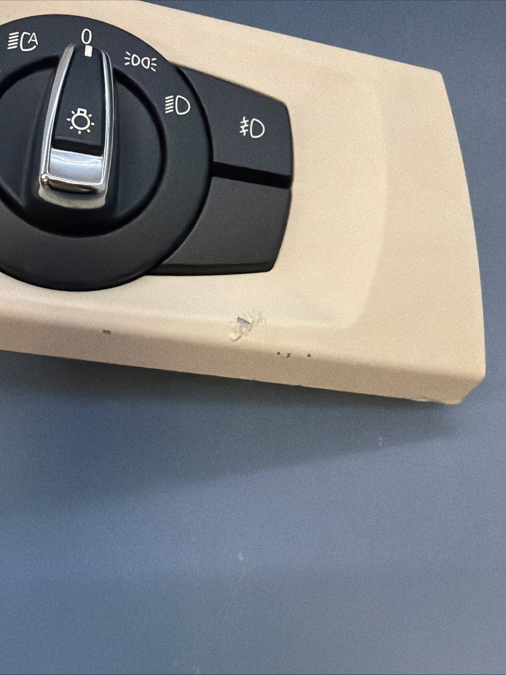 06-12 BMW E90 E92 E93 328i 335i HEADLIGHT CONTROL SWITCH UNIT BEIGE 9169410 OEM