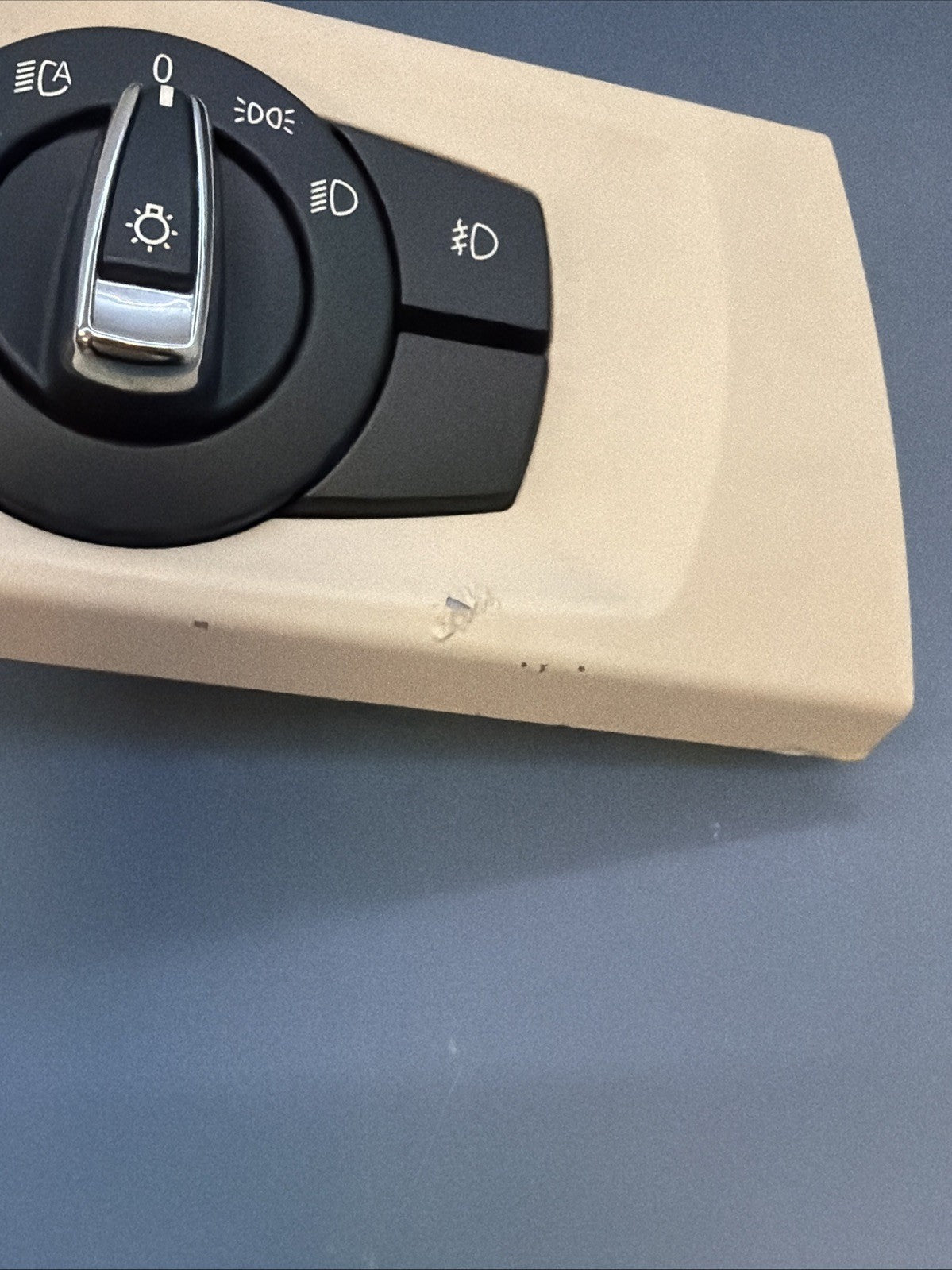 06-12 BMW E90 E92 E93 328i 335i HEADLIGHT CONTROL SWITCH UNIT BEIGE 9169410 OEM