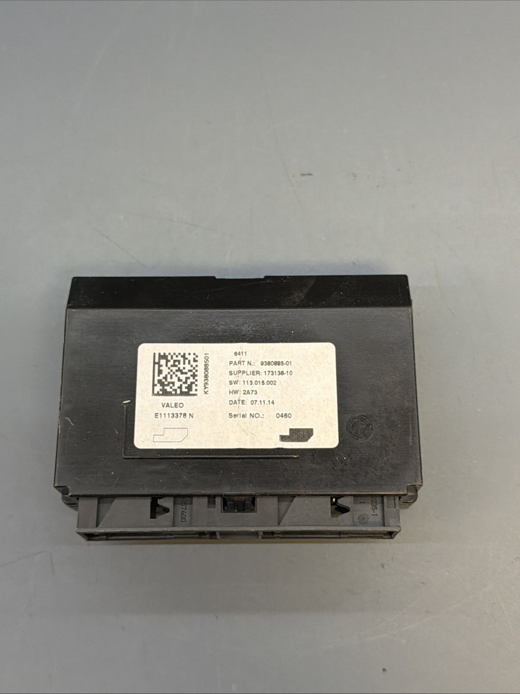12-16 BMW F30 F31 F34 F35 F80 F32 A/C AIR CONDITION CONTROL MODULE 9380885 OEM